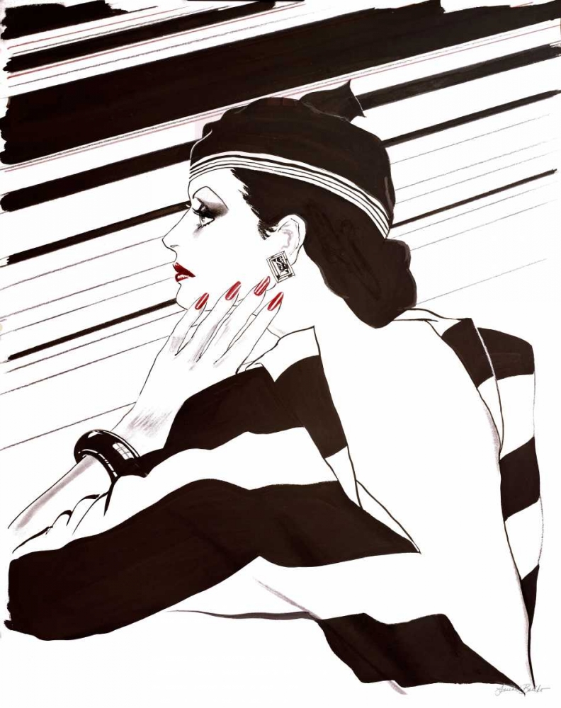 Art Print: Fashion Women IV