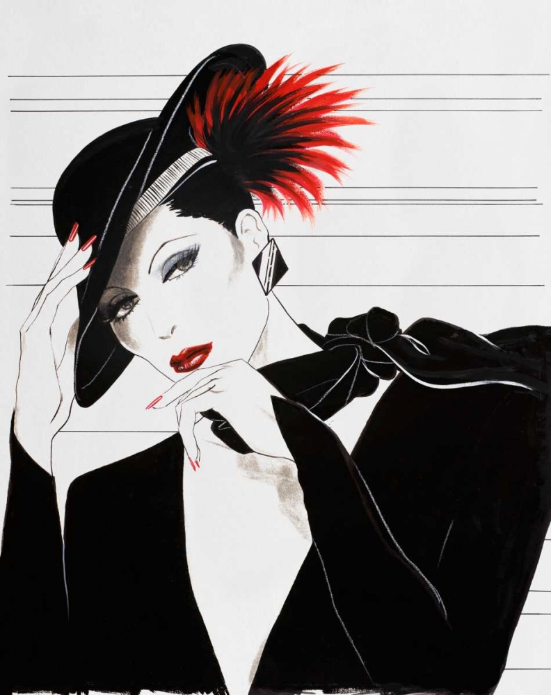 Art Print: Fashion Women V