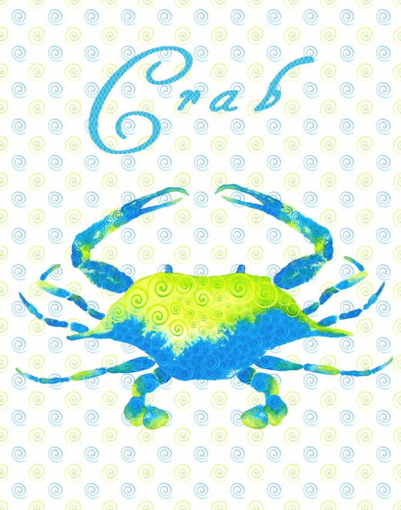 Wall Art Painting id:122581, Name: The Sea Swirl III, Artist: Metz, Andi