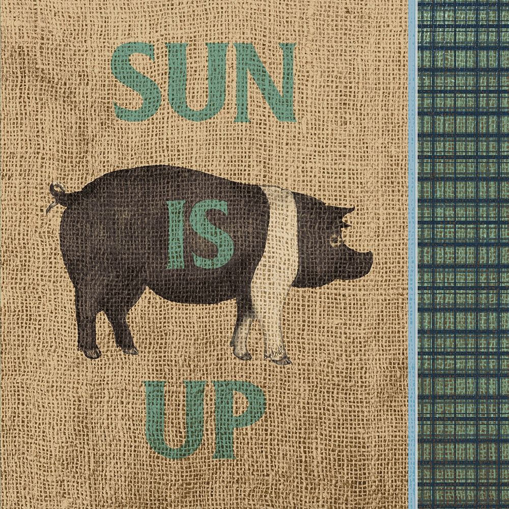 Wall Art Painting id:204762, Name: Rise and Shine Farm Fresh I, Artist: Metz, Andi