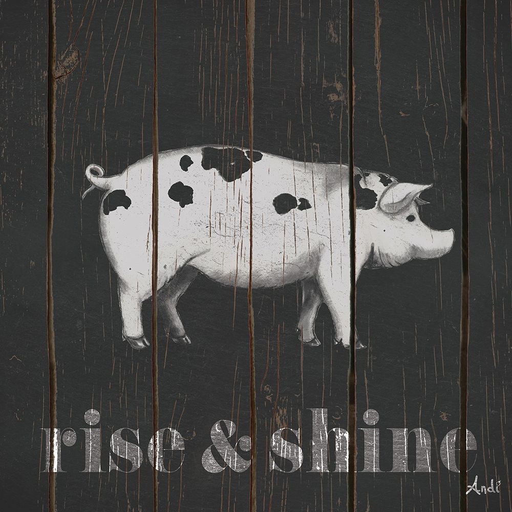 Wall Art Painting id:204768, Name: Wood Farm II, Artist: Metz, Andi