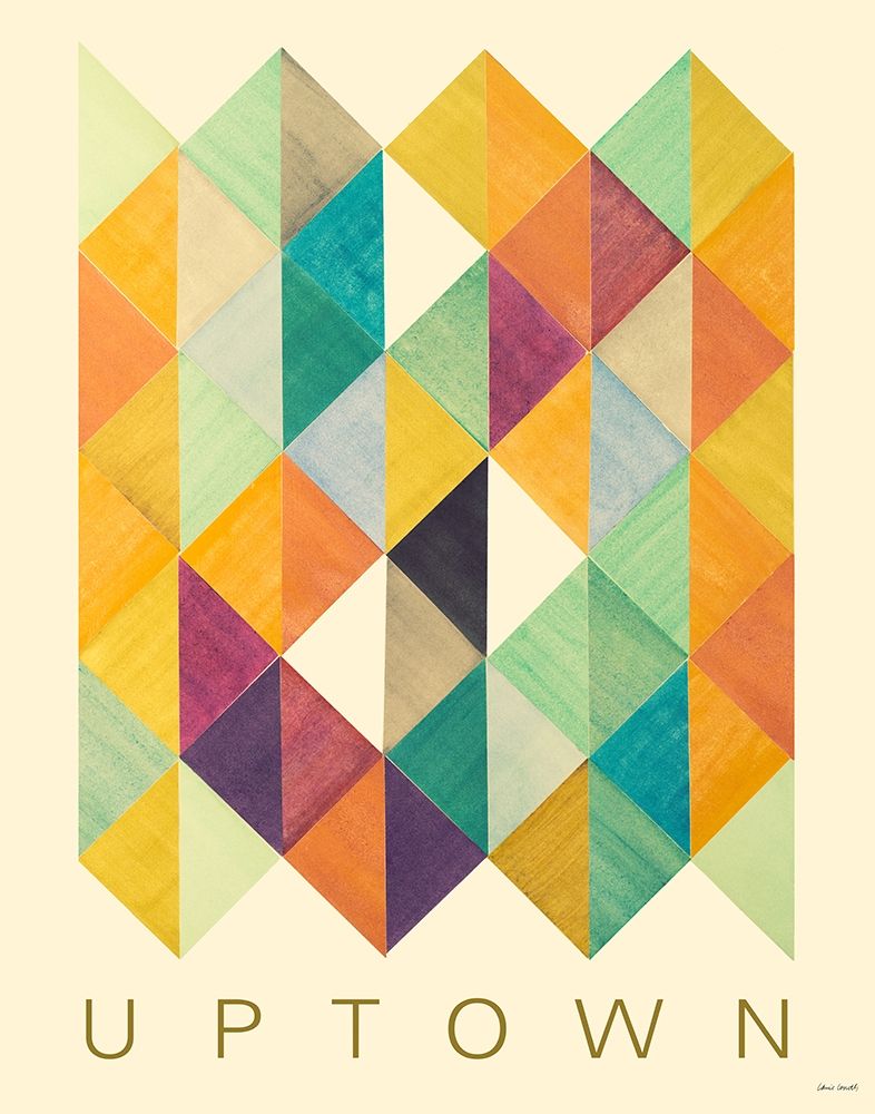 Wall art: Uptown Poster, by Loreth, Lanie