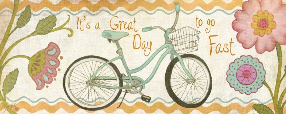 Wall Art Painting id:122609, Name: Fun Wheels II, Artist: Medley, Elizabeth