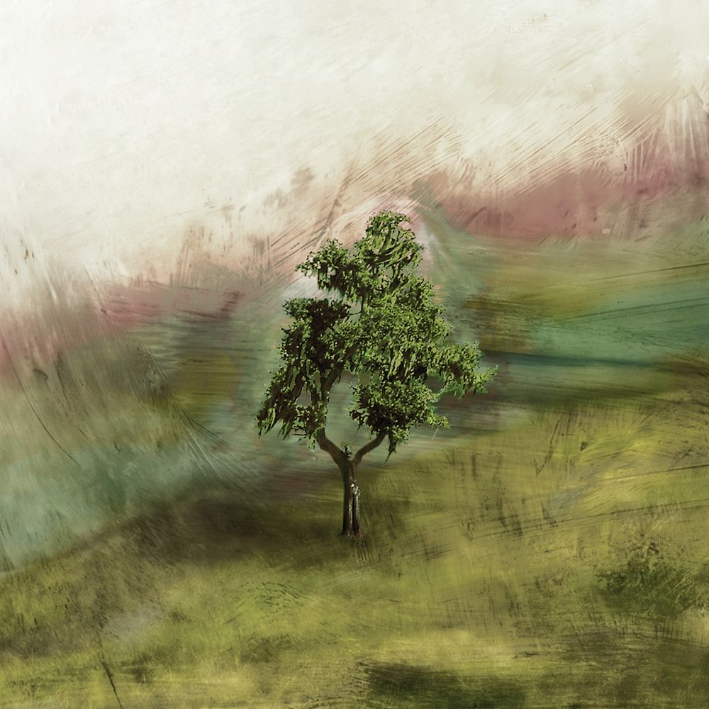 Art Print: Lone Oak