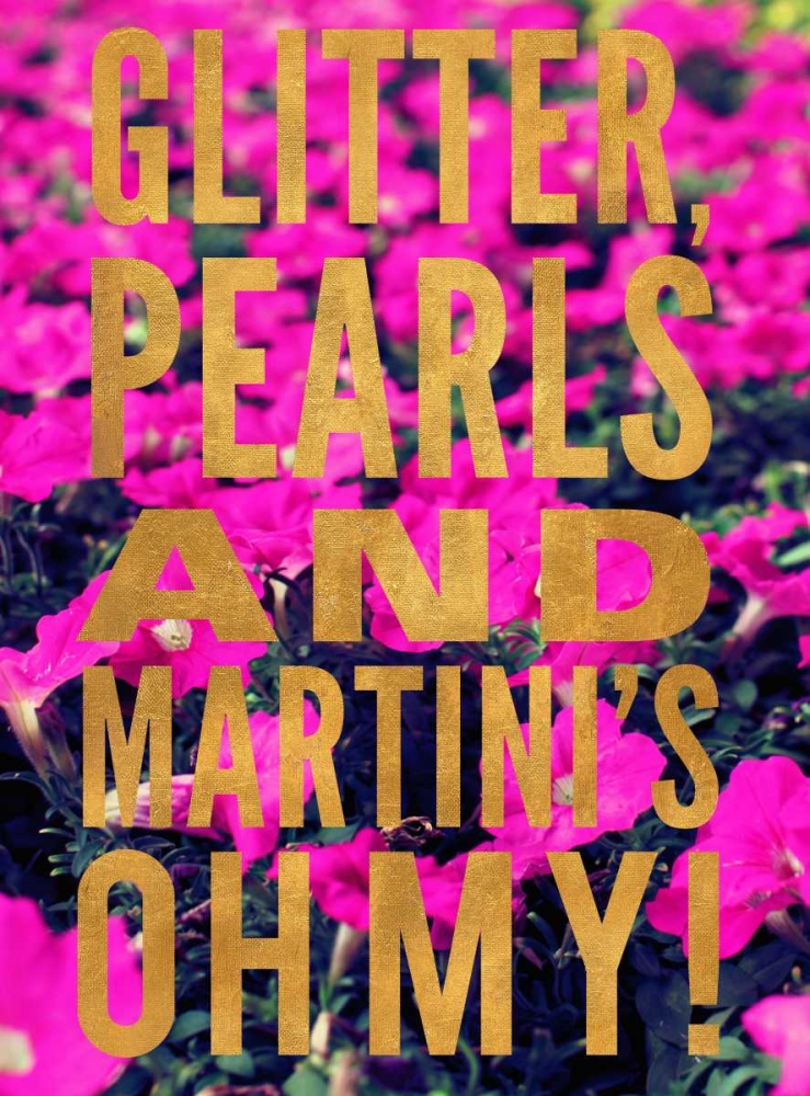 Wall Art Painting id:122648, Name: Glittery Flower III, Artist: Bryant, Susan