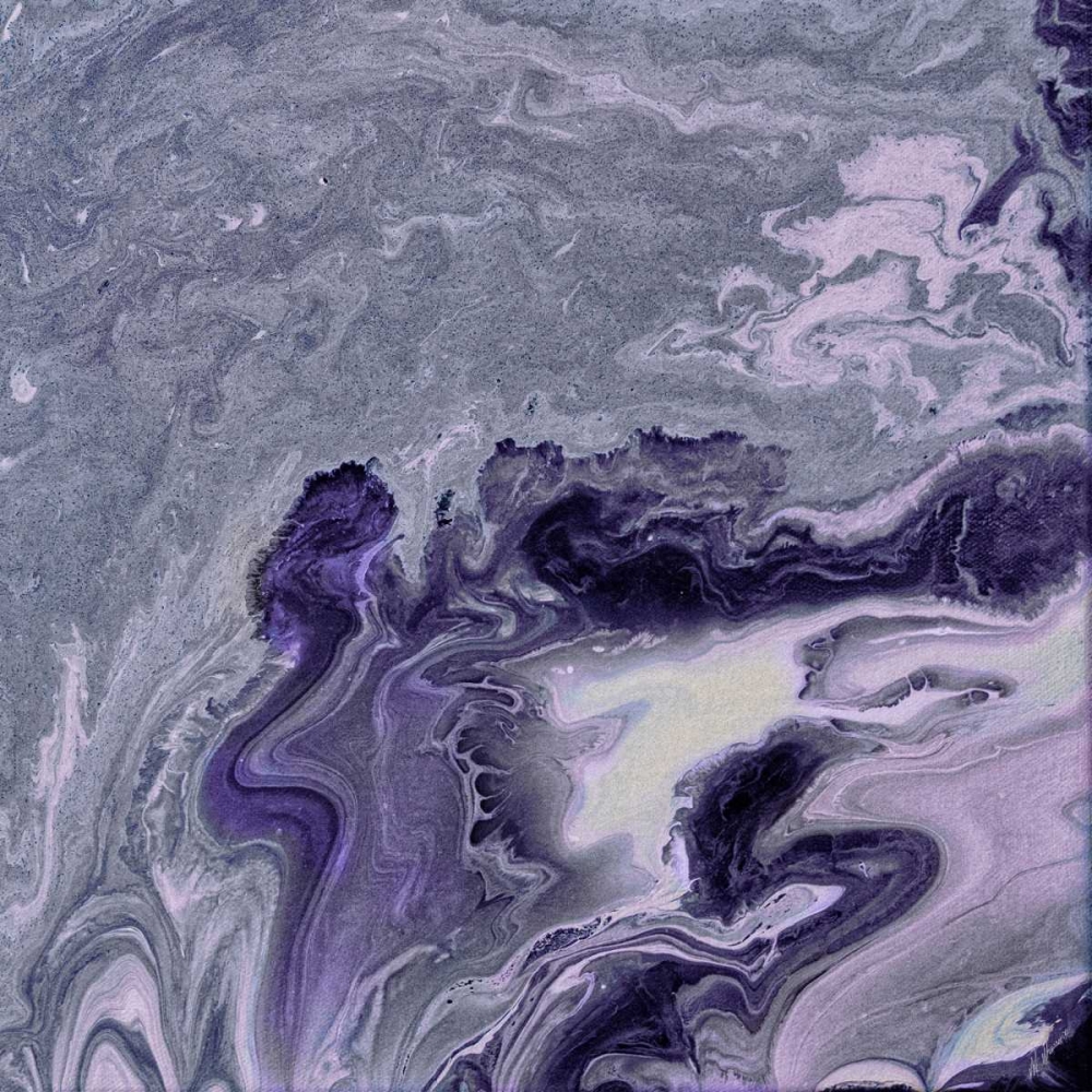 Art Print: Violet Agate