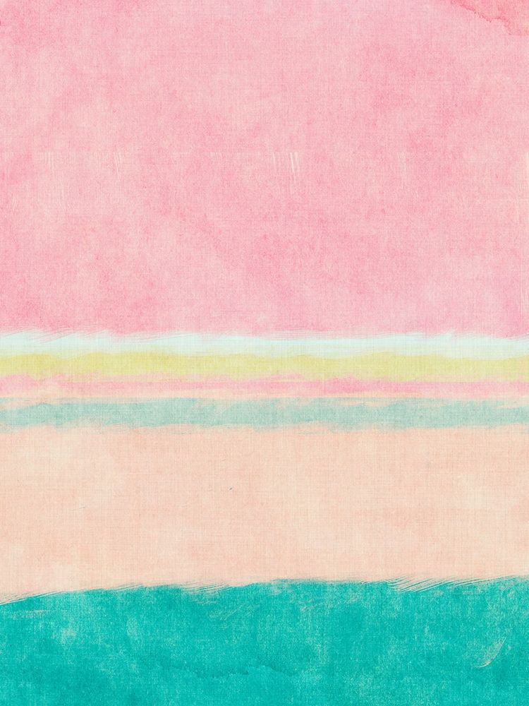 Wall Art Painting id:381255, Name: Rectangle Beach Blocks of Color I, Artist: SD Graphics Studio