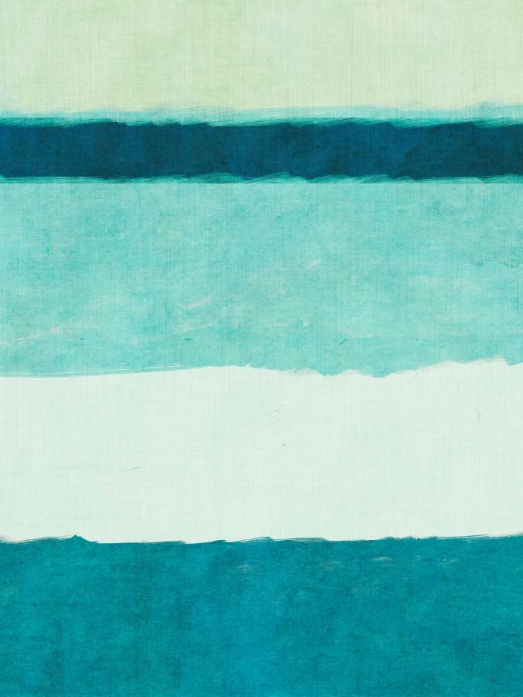 Wall Art Painting id:122708, Name: Rectangle Teal Blocks of Color II, Artist: SD Graphics Studio