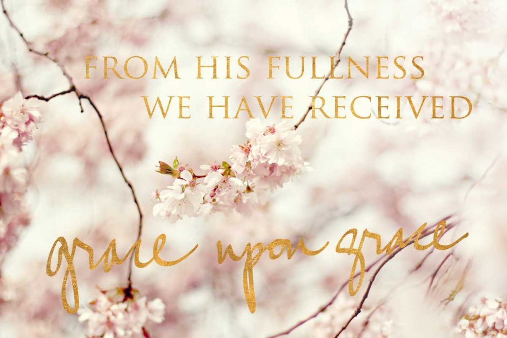 Art Print: From His Fullness