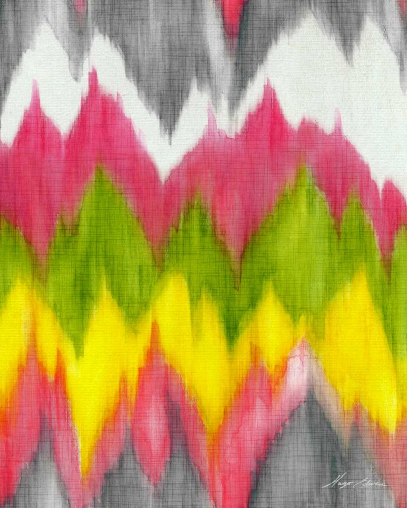 Wall Art Painting id:122750, Name: Vibrant Crests II, Artist: Edwins, Hugo