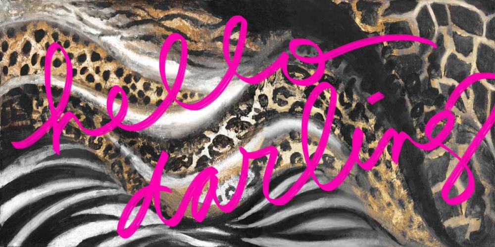 Wall art: Hello Darling, by Pinto, Patricia