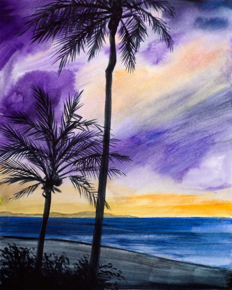 Art Print: Tropic Nights I