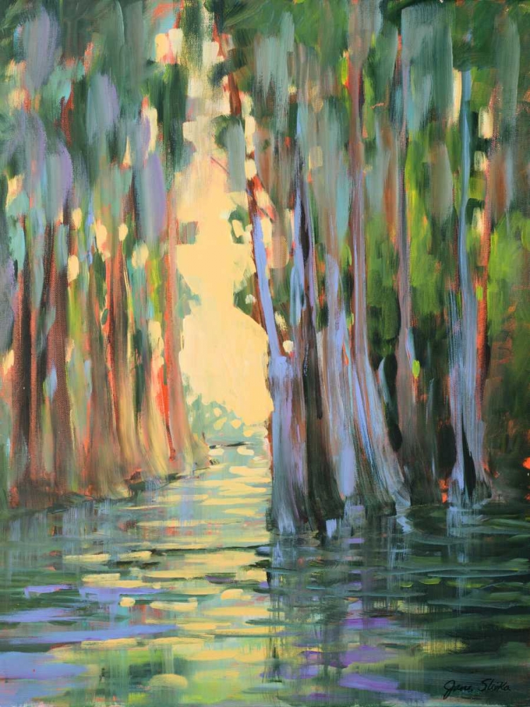 Art Print: Through the Marsh I