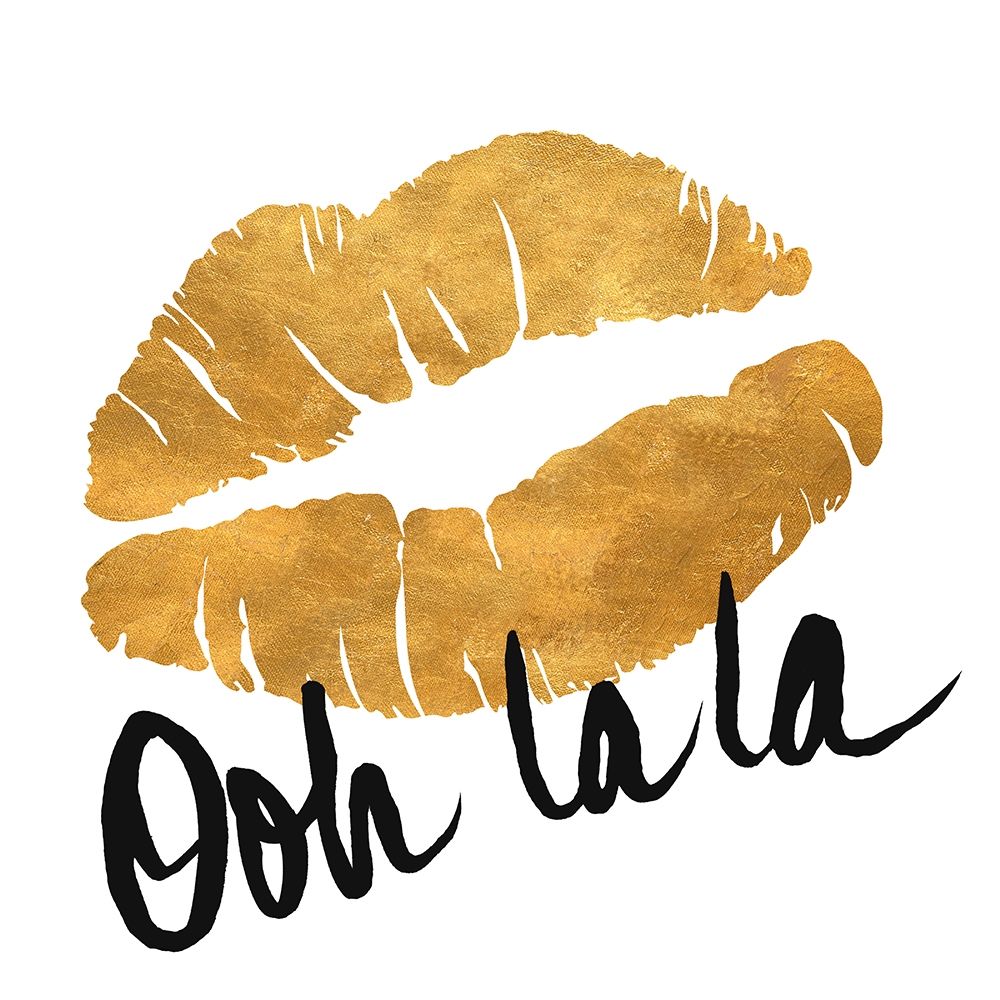 Art Print: Ooh La La Lips