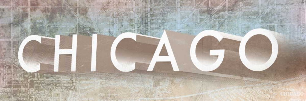 Wall Art Painting id:122962, Name: Windy Chicago I, Artist: Meneely, Dan