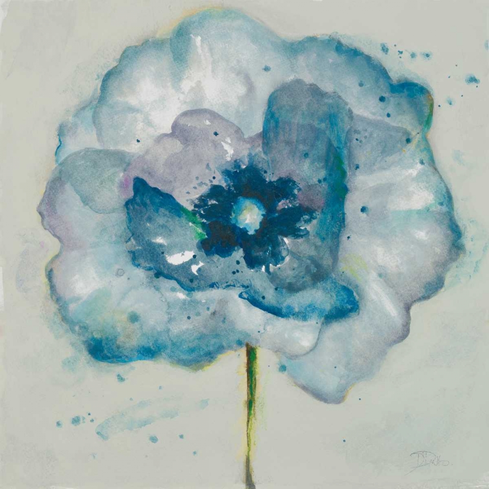 Art Print: Flower in Blue II