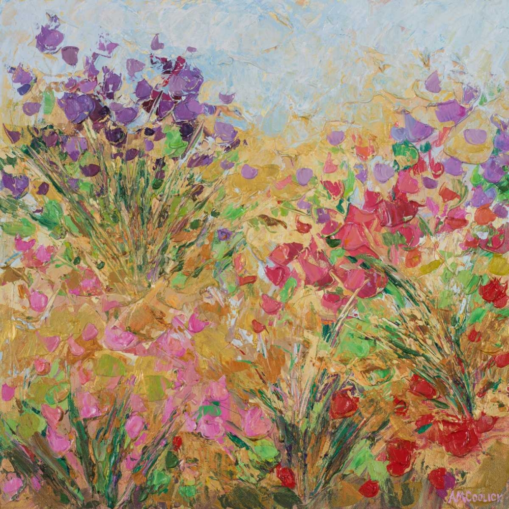 Wall art: Floral Fields I, by Coolick, Ann Marie