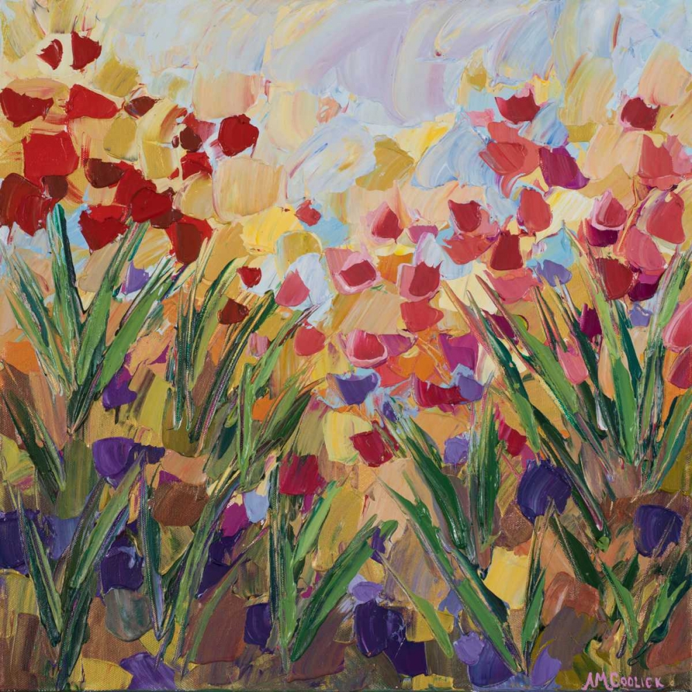 Wall Art Painting id:123111, Name: Floral Fields II, Artist: Coolick, Ann Marie