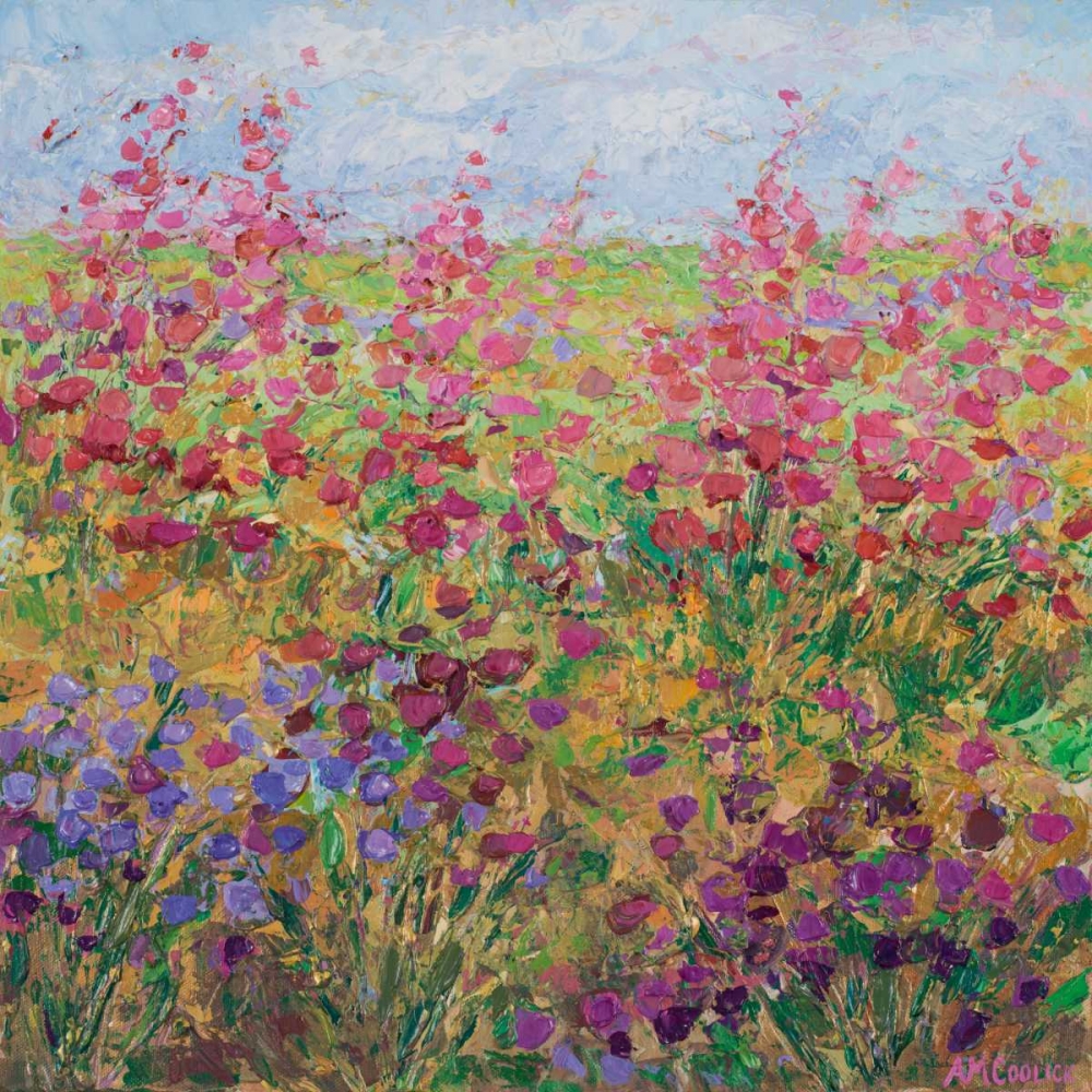 Wall art: Floral Fields II, by Coolick, Ann Marie
