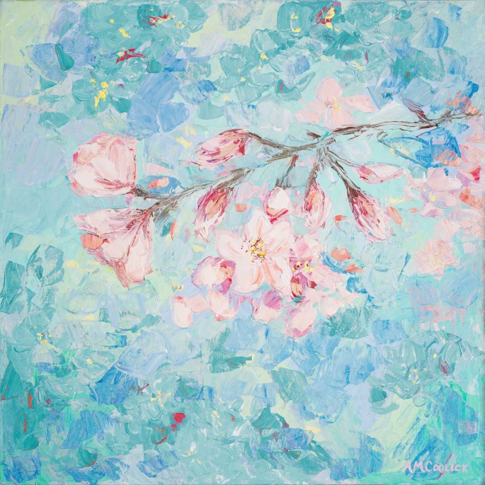 Wall Art Painting id:123112, Name: Yoshino Cherry Blossom II, Artist: Coolick, Ann Marie