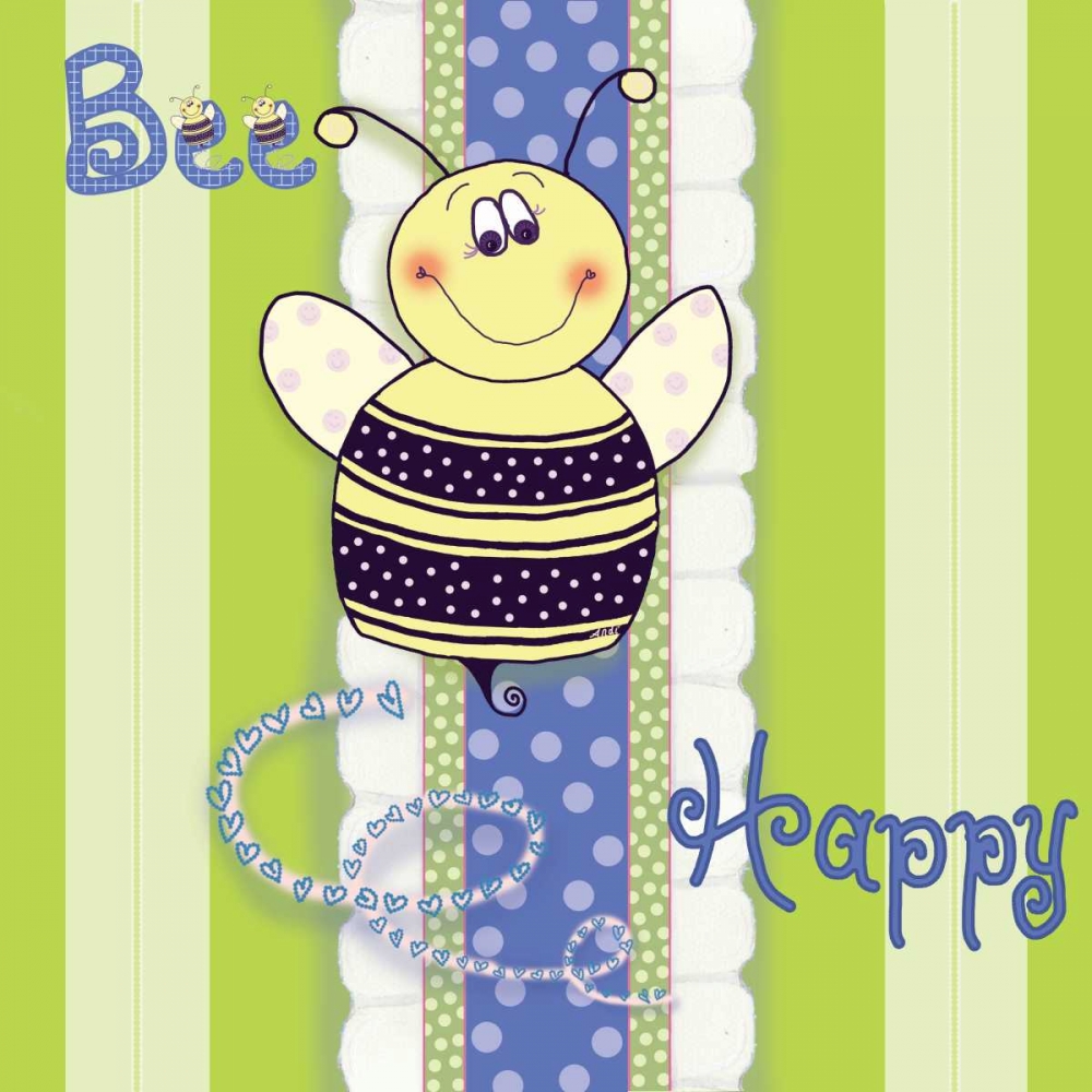 Wall Art Painting id:123238, Name: Bee I, Artist: Metz, Andi