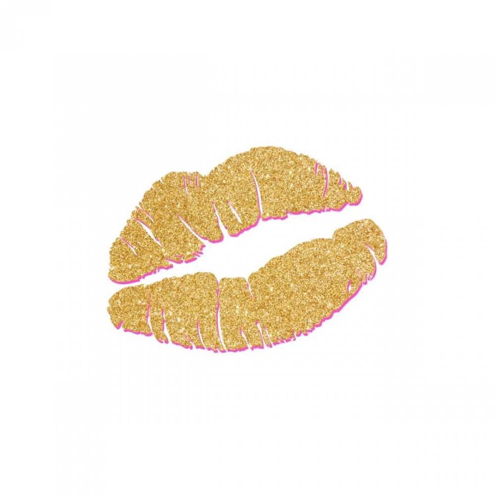 Art Print: Gold Kiss