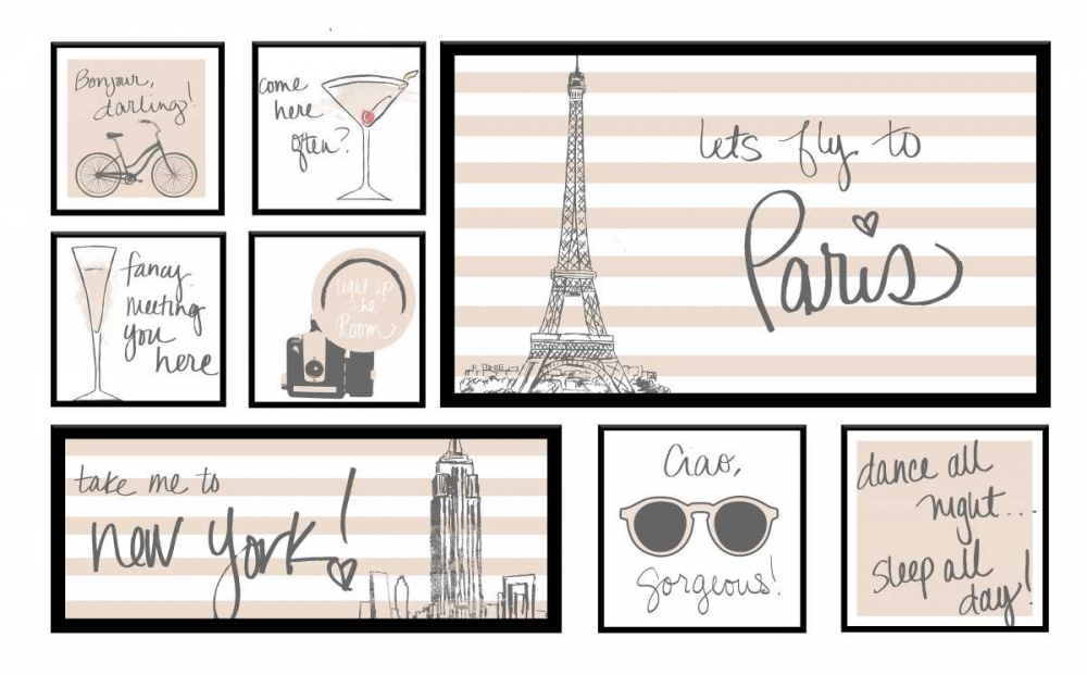 Art Print: Travel Pack Neutral
