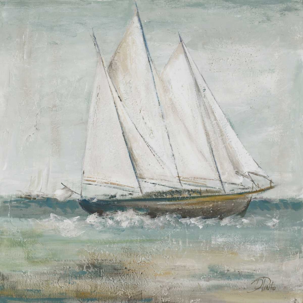 Wall art: Cape Cod Sailboat II, by Pinto, Patricia