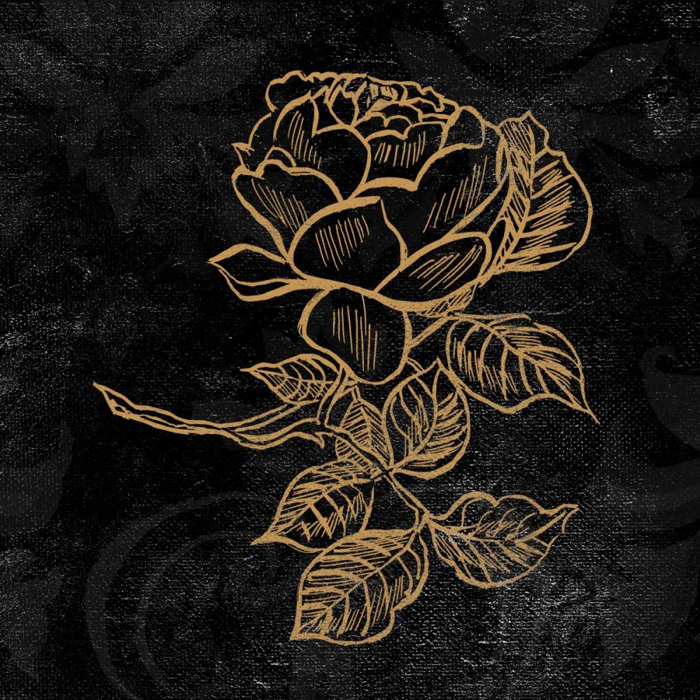 Art Print: Elegant Paris Gold VI