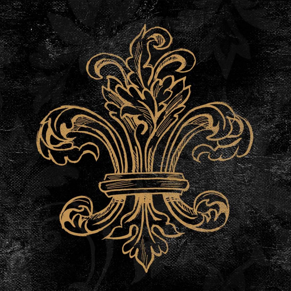 Art Print: Elegant Paris Gold II