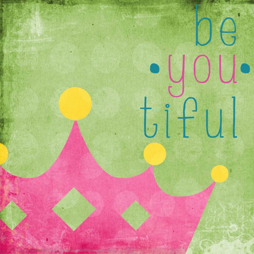 Wall Art Painting id:47293, Name: Be You Crown I, Artist: SD Graphics Studio