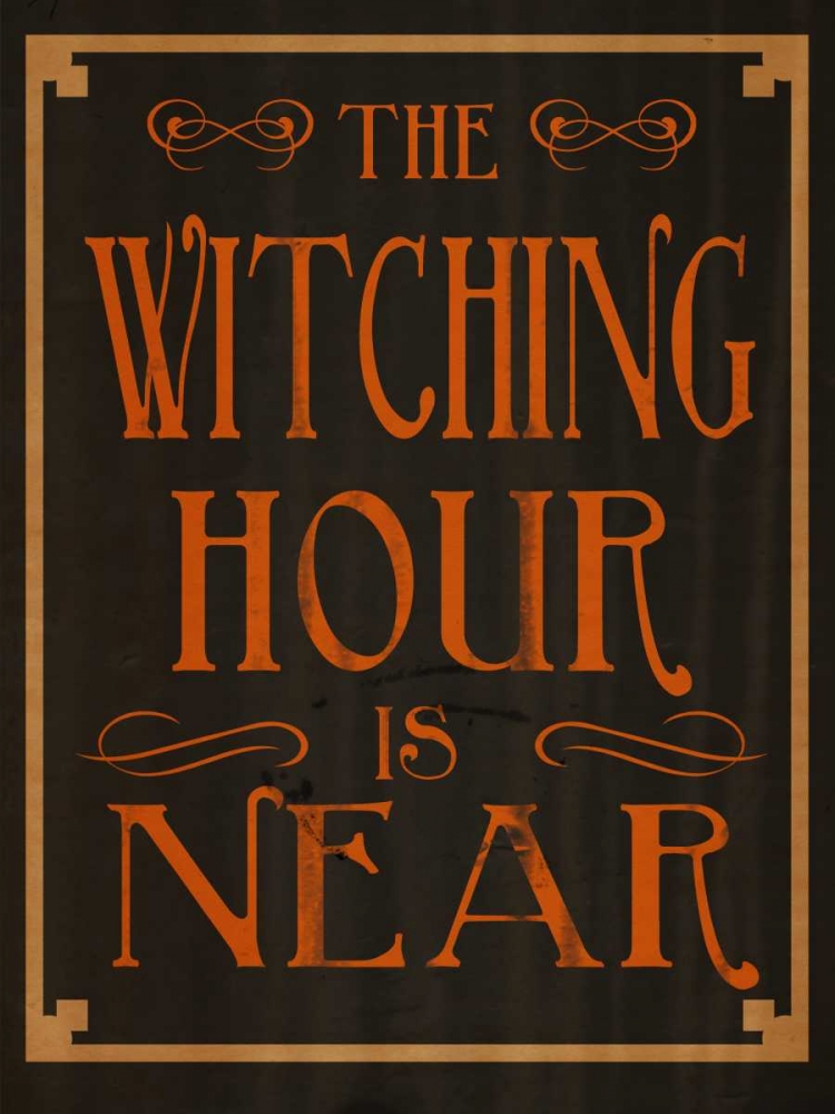 Wall Art Painting id:159449, Name: The Witching Hour, Artist: SD Graphics Studio