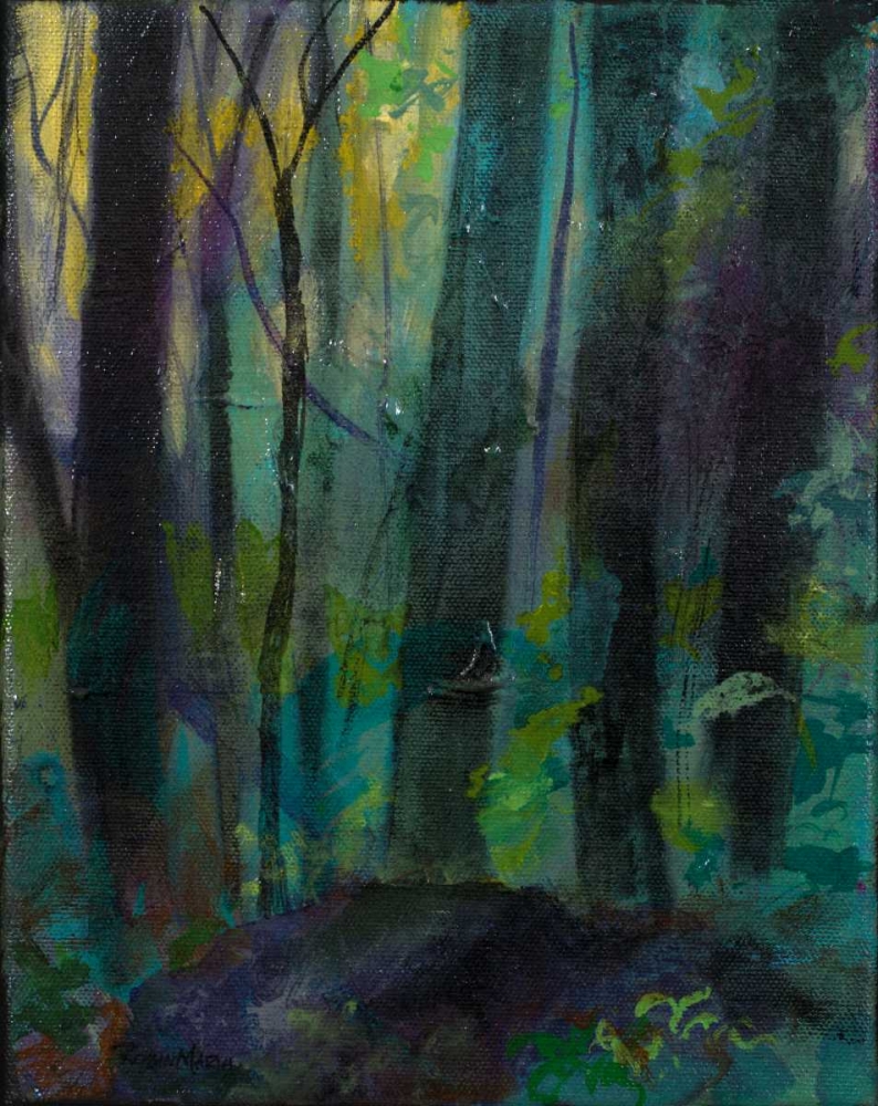 Wall Art Painting id:47627, Name: Weekend in the Woods, Artist: Maria, Robin