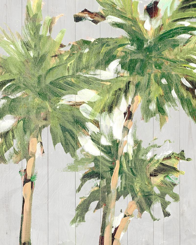 Wall Art Painting id:309180, Name: Caribbean Palm Trees, Artist: Slivka, Jane