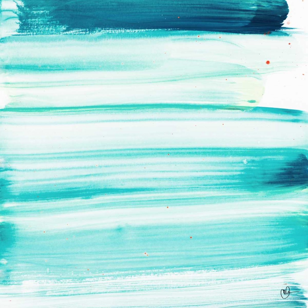 Art Print: Blue Color Study I