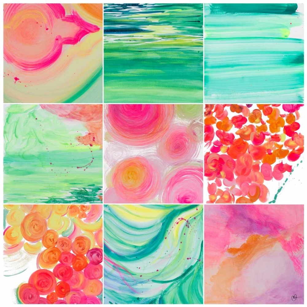 Art Print: Colour Study Patch