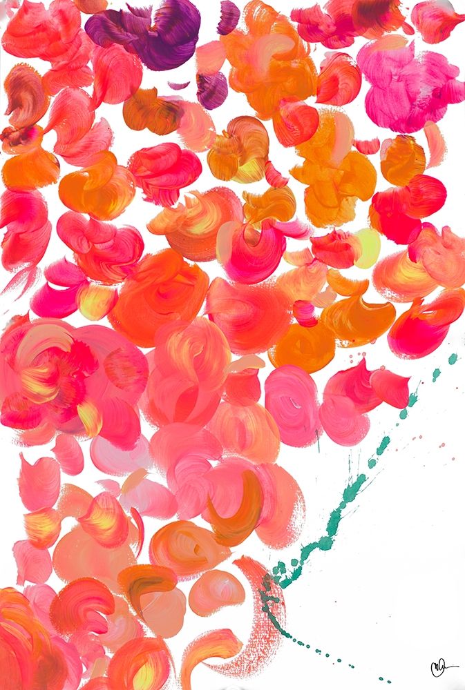 Wall Art Painting id:205035, Name: Dot Garden II, Artist: Papa, Kat