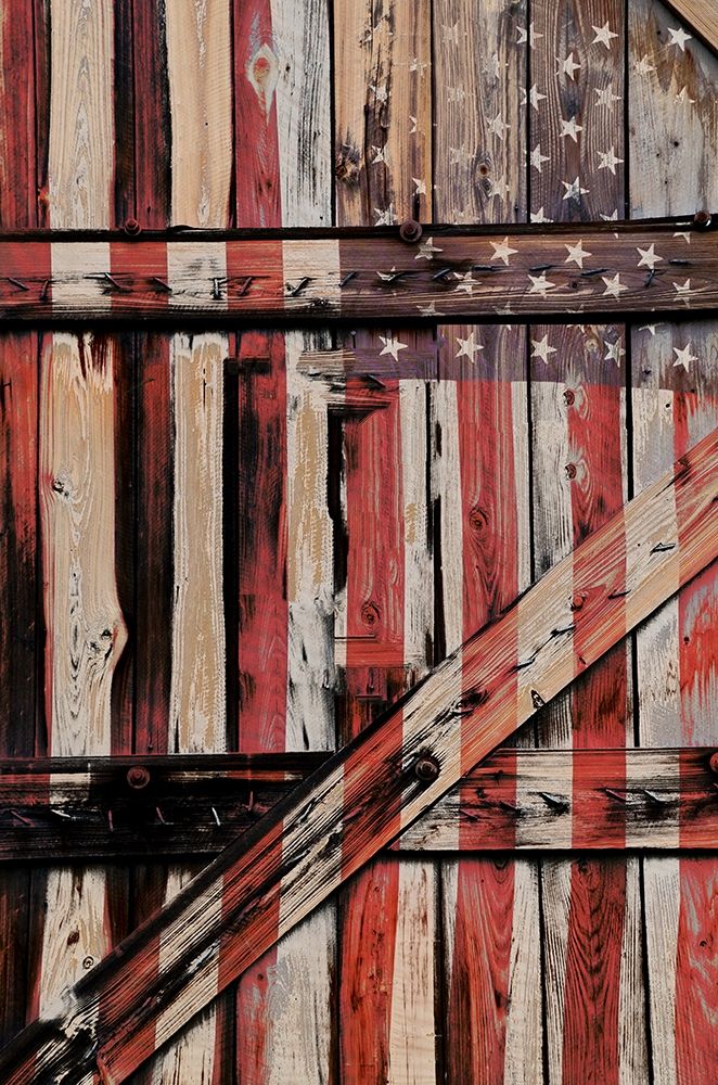 Wall Art Painting id:205064, Name: All American Fence, Artist: Peck, Gail