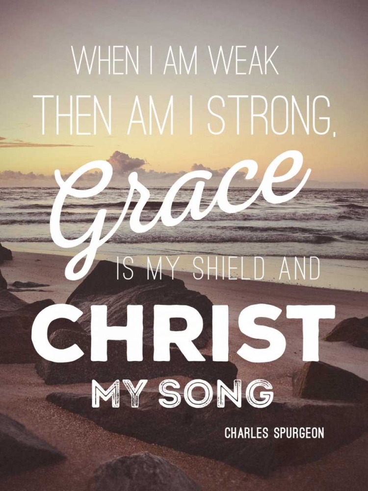 Art Print: Christ My Song
