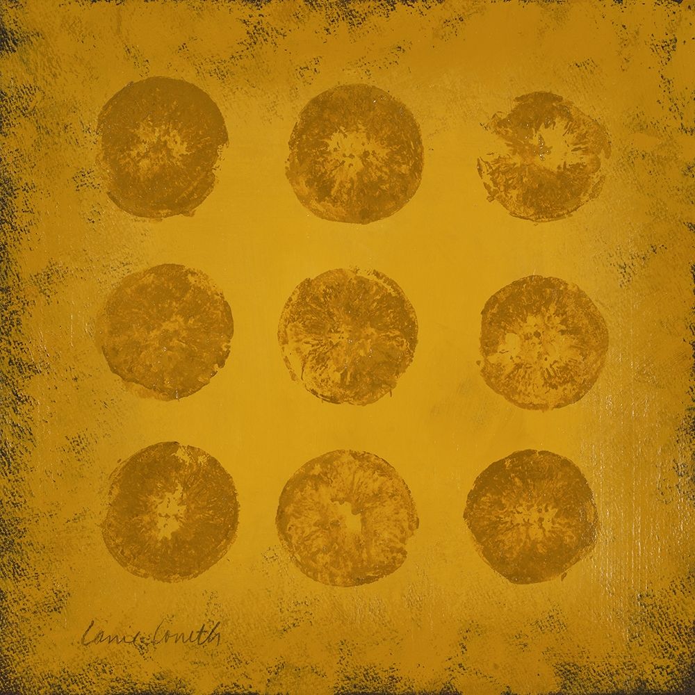 Wall Art Painting id:205124, Name: All Lined Up- Citrus, Artist: Loreth, Lanie