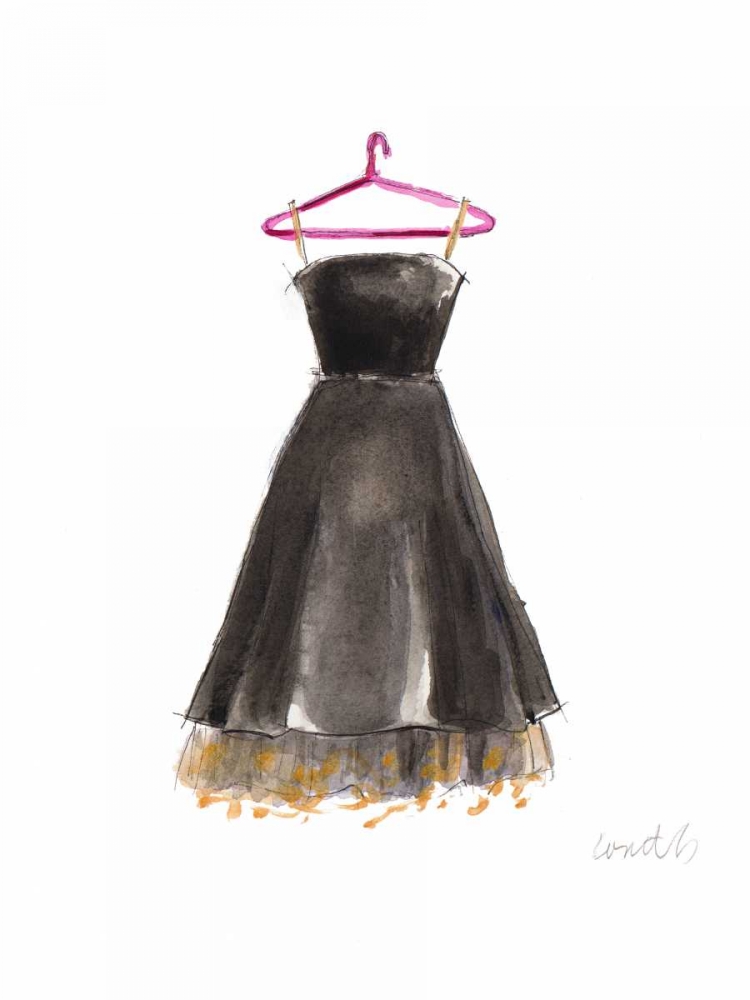 Art Print: The Watercolor Dresses V