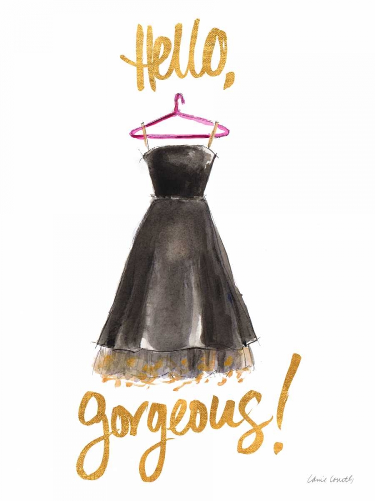 Art Print: Hello Gorgeous Dress