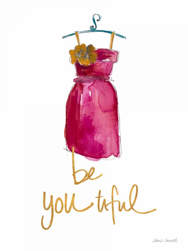 Art Print: Be you tiful Dress