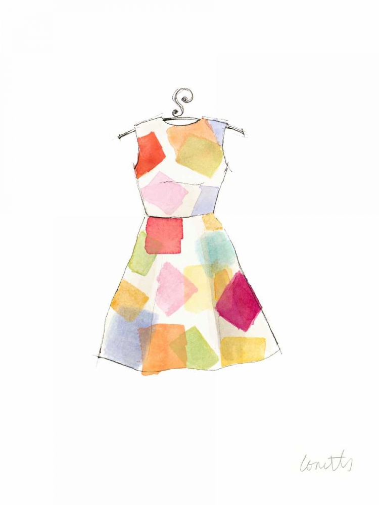 Art Print: The Watercolor Dresses II