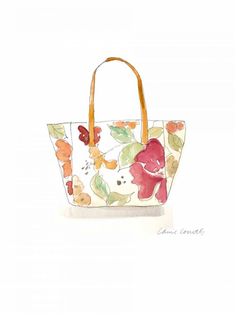 Art Print: Watercolor Handbags I
