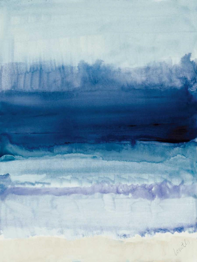 Art Print: Blue on Blue I