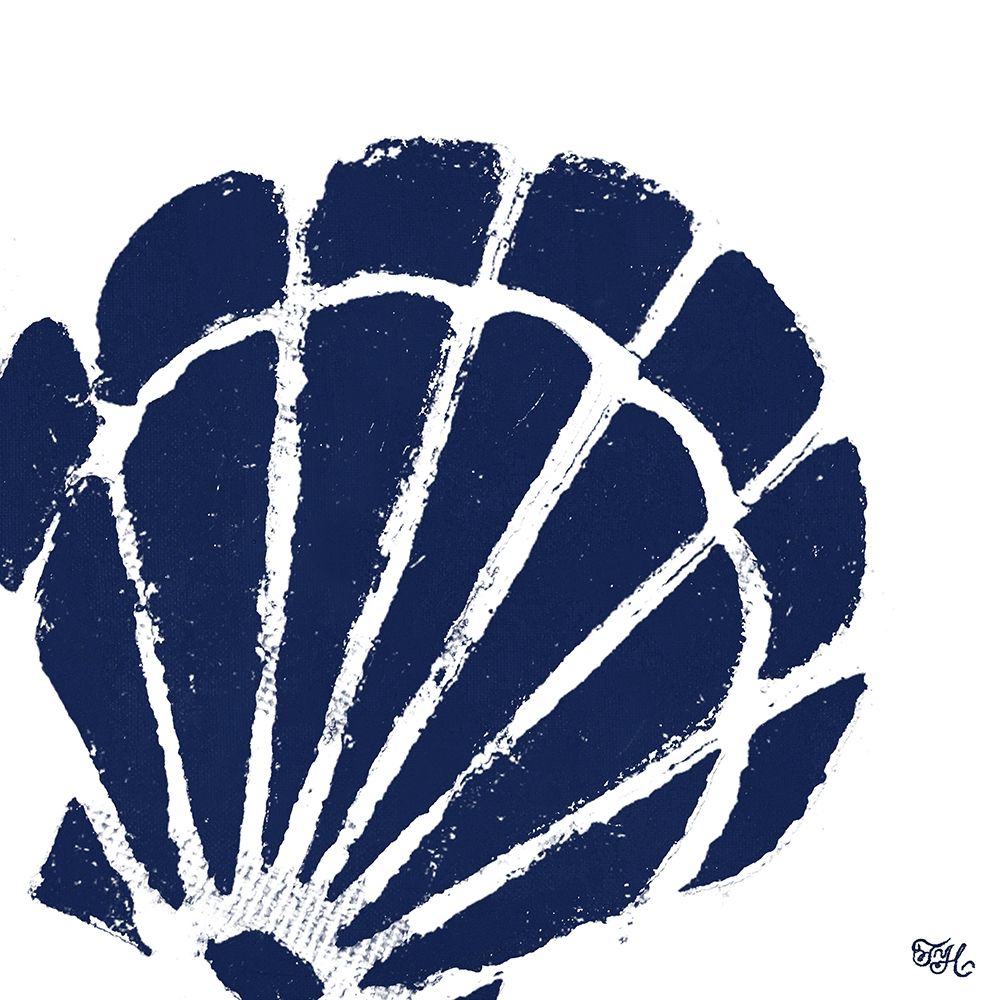 Wall Art Painting id:205268, Name: Coastal Navy on White I, Artist: Hakimipour, Tiffany