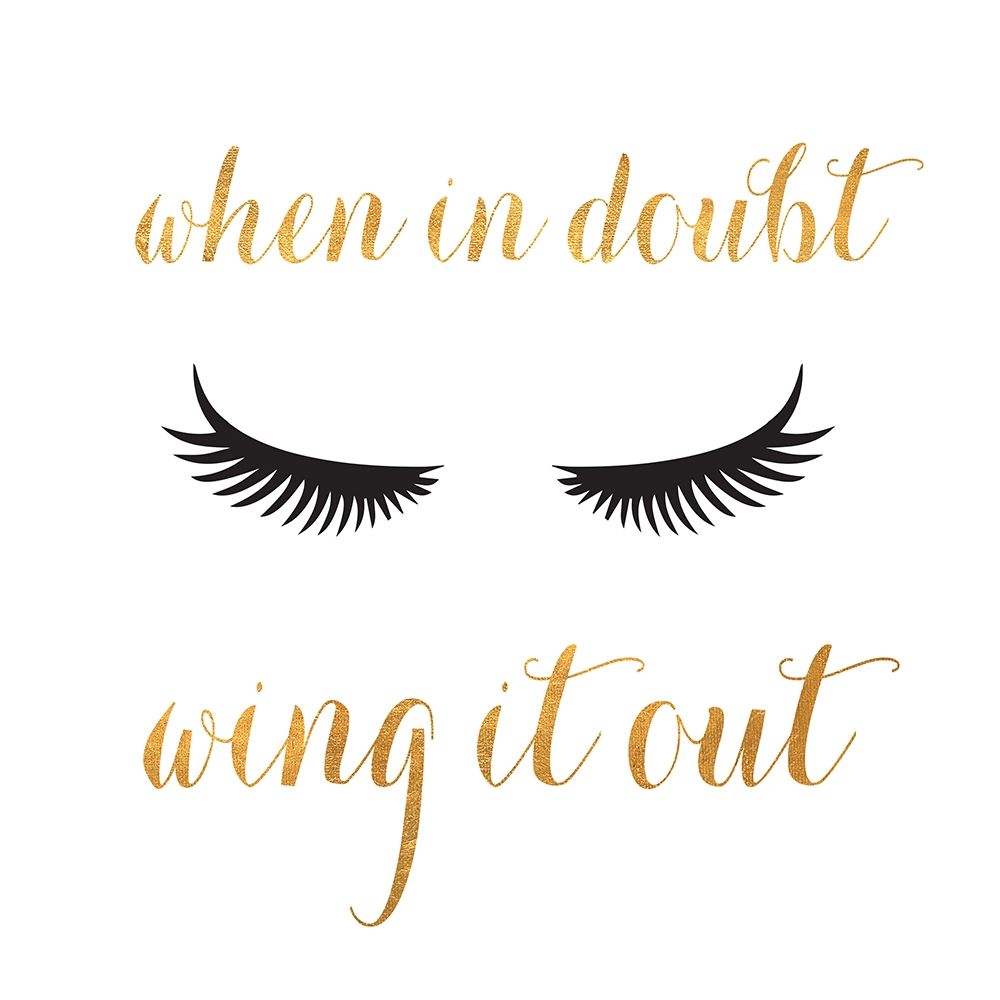 Art Print: Golden Glam I