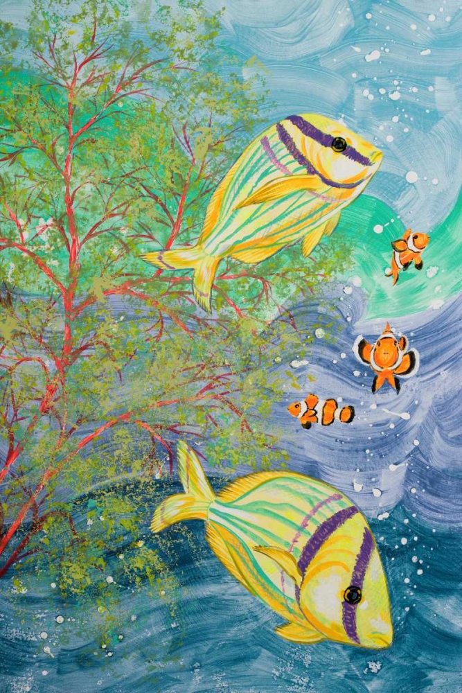 Art Print: Aquamarina I