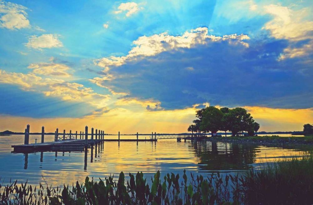 Wall art: Lake Dora Sunset, by Nawrocke, Bruce